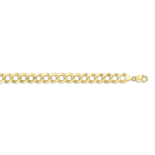 14k Solid Curb Link 20in Chain- 5mm - 78.5grm