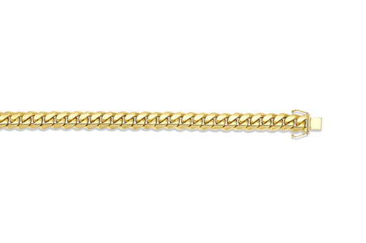 14k Solid Miami Cuban Link Bracelet 11.5mm 91.5grm