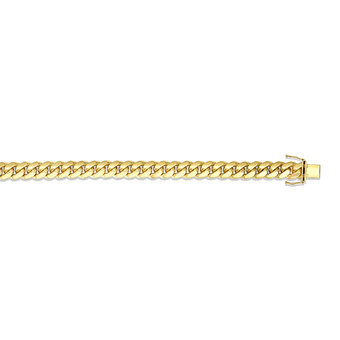 14k solid Miami Cuban Link 9in Bracelet 10.1 mm 74.4grm