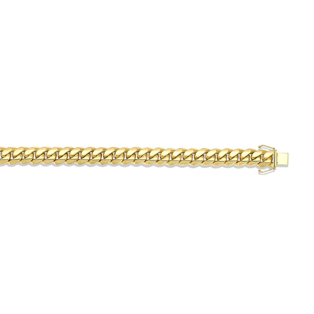 14k solid Miami Cuban Link 9in Bracelet 9.2mm 59.1 grm